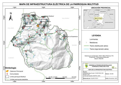 MAPA DE INFRAESTRUCTURA ELÉCTRICA